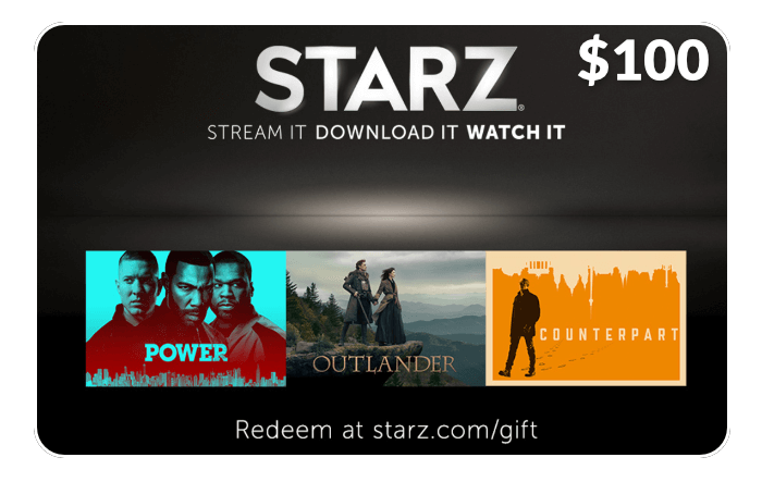 STARZ Gift Card