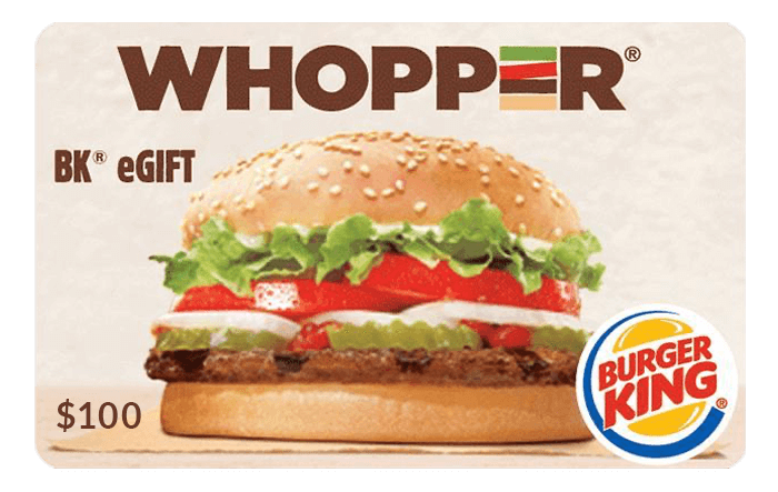 Burger King Gift Card