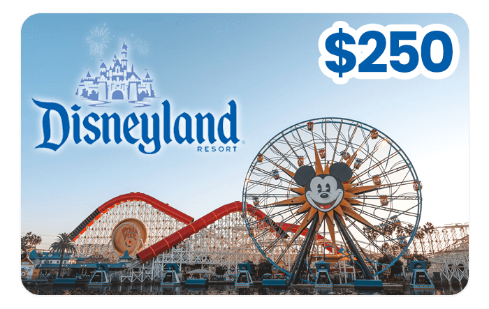 Disneyland Gift Card 