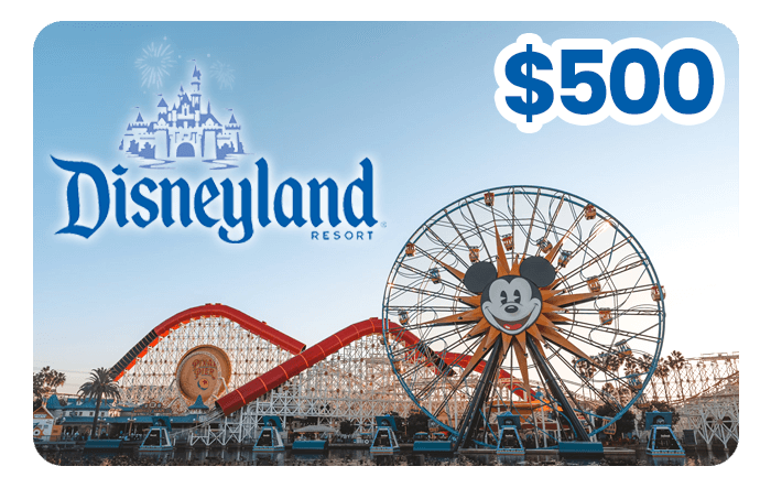 Disneyland Gift Card 