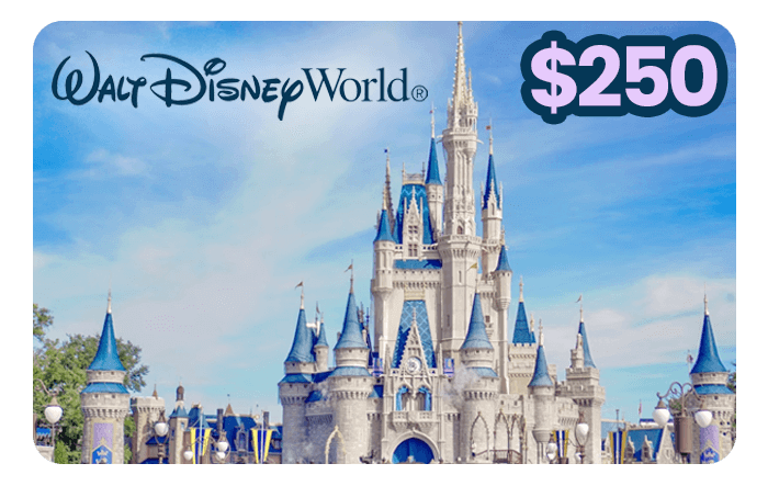Walt Disney World Gift Card 