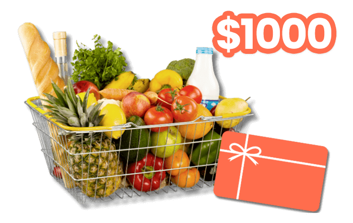 Groceries Gift Card