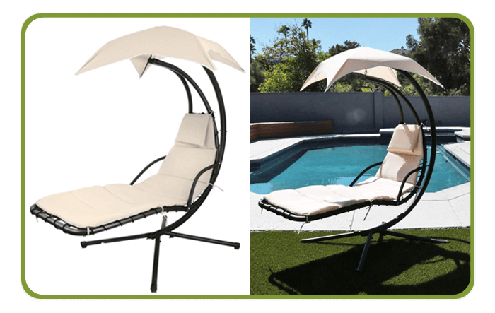 Outdoor Patio Hanging Chaise